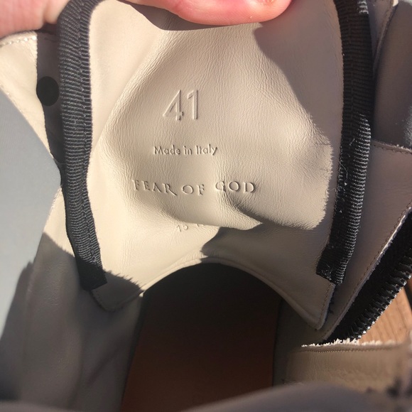 Fear of God Military Sneaker "Gray/Black" - EAU 41/ US 10 - Picture 3 of 7